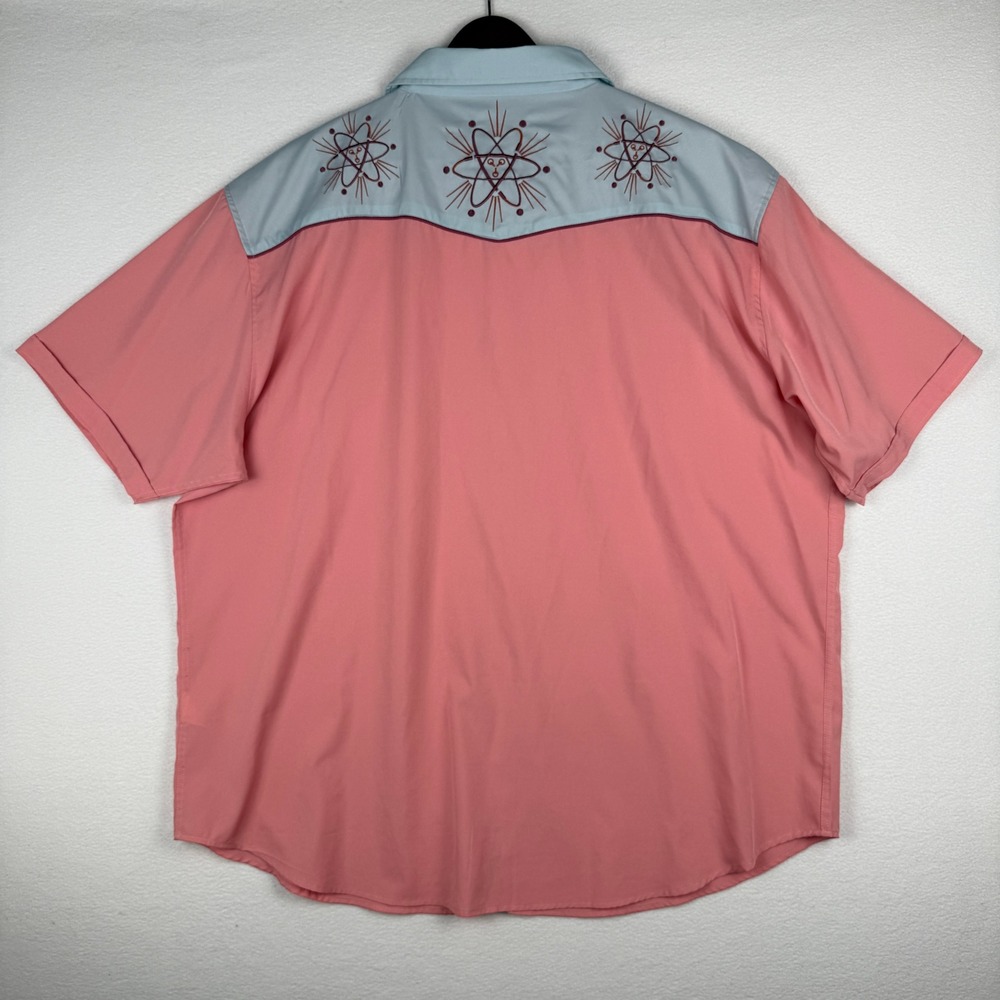 RSVLTS Back to the Future Eastwood Roper Shirt Mens 3XL KUNUFLEX Pearl Snap - Picture 3 of 9